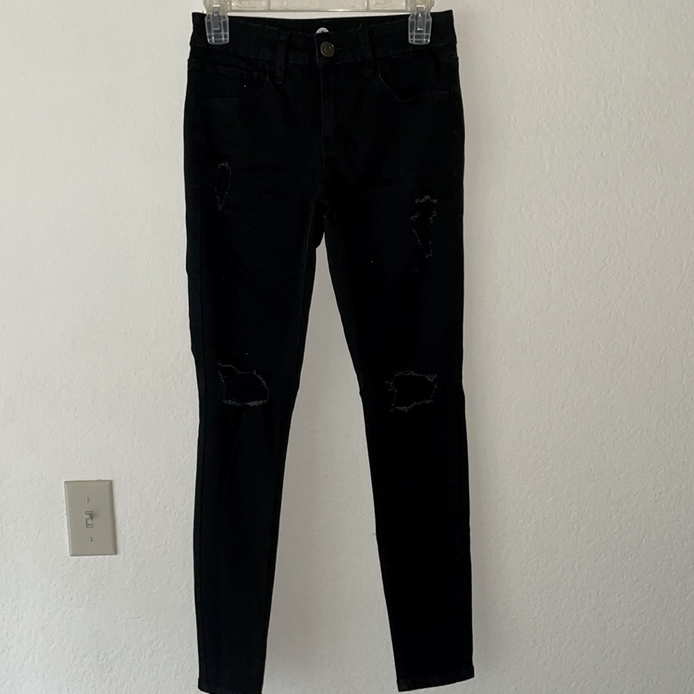 Juniors Black Jeggings